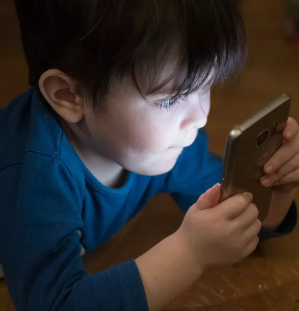 Boy On Phone