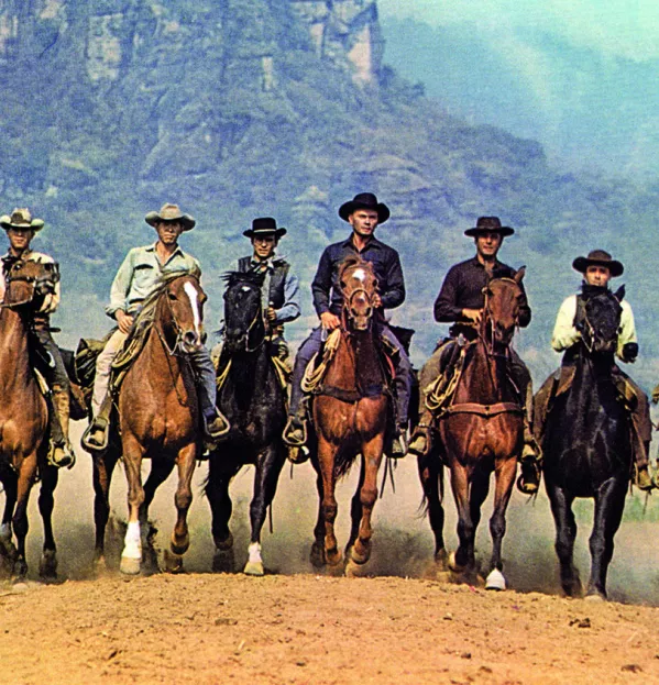 7 Cowboys On Horses In A Western – Research Lessons For Subject Heads