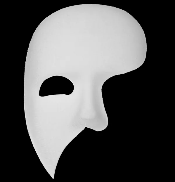 Black & White Opera Mask