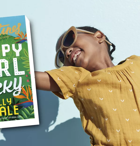 Happy Girl Lucky Book Cover