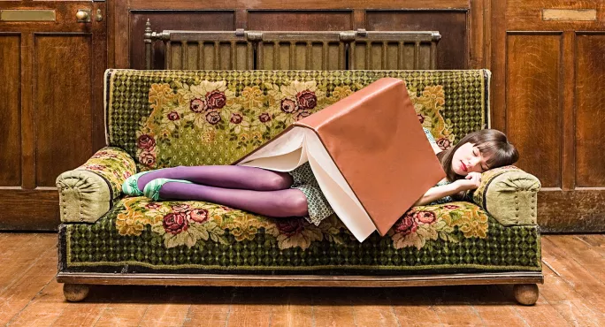 Book, sleeping