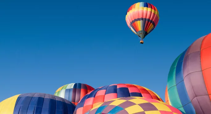 Flying high balloons