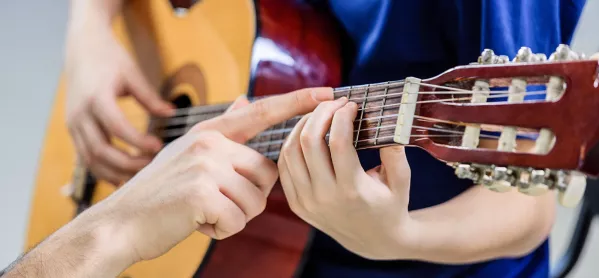 Free music tuition continues but not | Tes