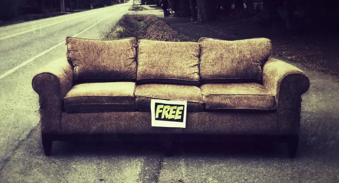 Free sofa