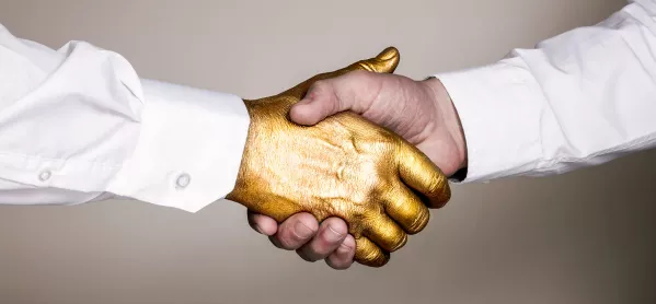 golden handshake