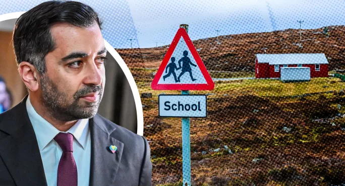 First minister Humza Yousaf criticised over closure of rural