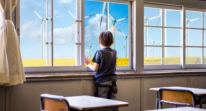 Classroom windmills