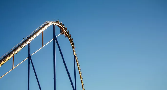 Rollercoaster a level grades drop