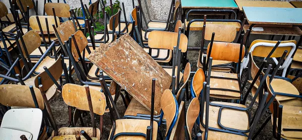 Abandoned chairs