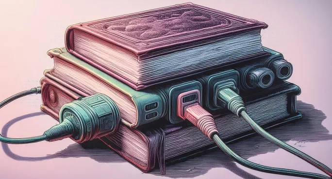 Plug in books
