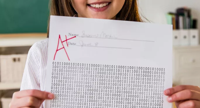 ai marking binary code