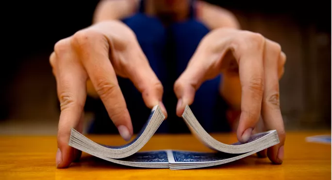 Shuffling cards
