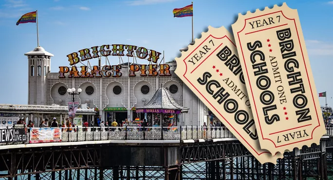 Two tickets for Brighton Pier