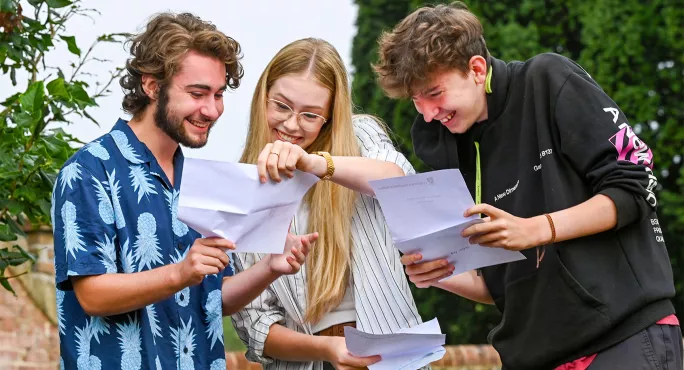 A Level results