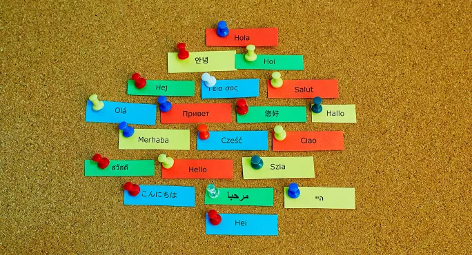 Hello in different languages