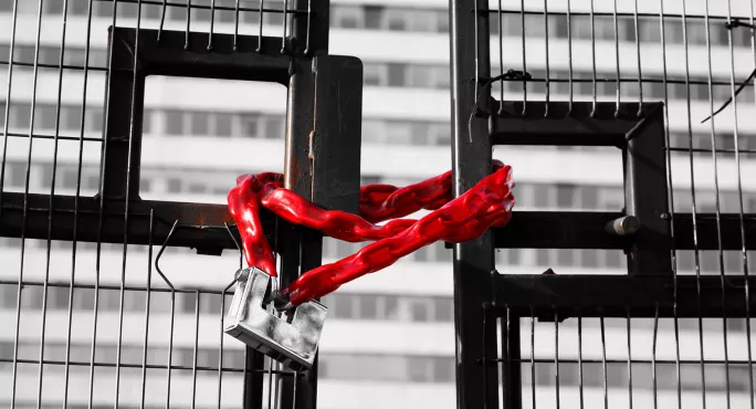 Funding crisis School gates locked