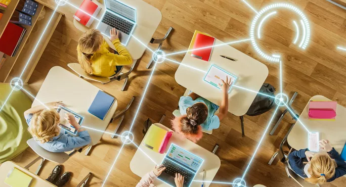 ai learning in classroom