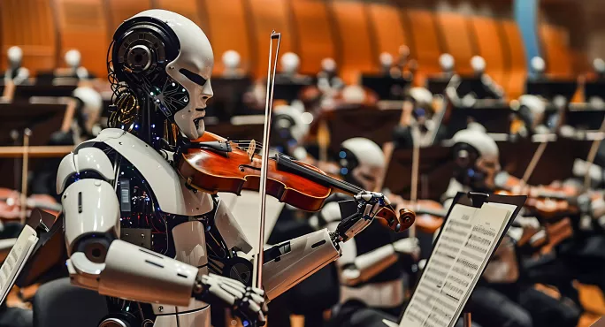 AI appropriate ai music