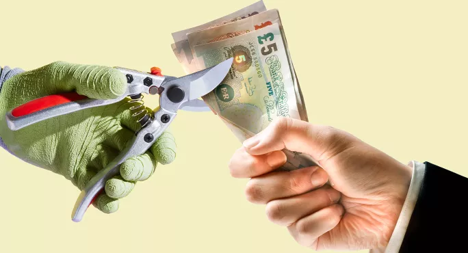 Cutting money
