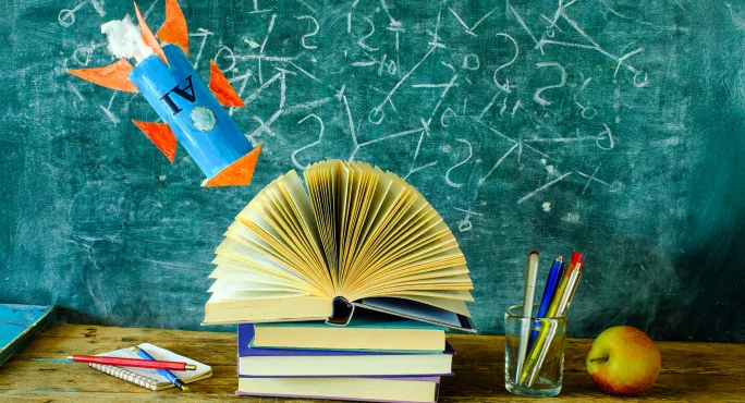 ai rocket heading for book