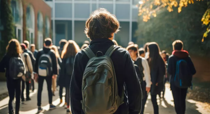 Pupil starting school