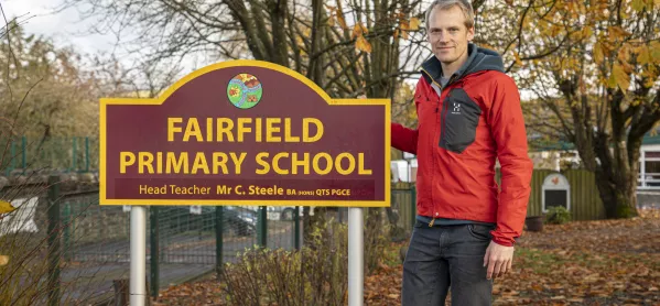 Outdoor Learning Champion: Chris Steele, Headteacher Of Fairfield Primary School In Cumbria