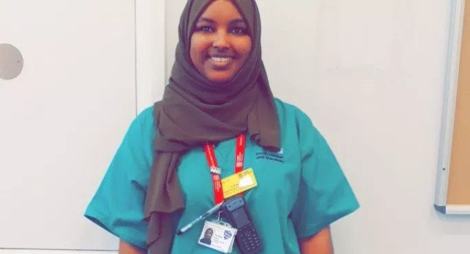 Nursing Apprentice Musthag Kahin Has Been Named Among Tes' Fe People Of The Year For Her Work On The Coronavirus Front Line