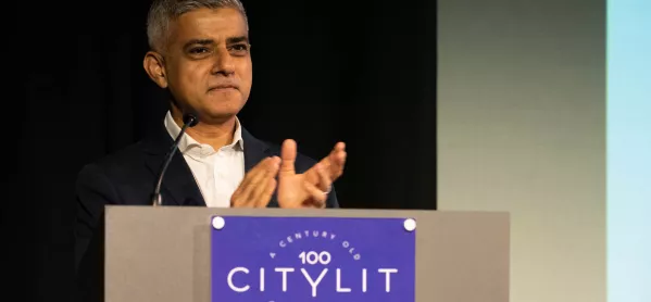 Mayor Of London Sadiq Khan Wants More Post 1-16 Education Funding To Be Devolved To The Capital