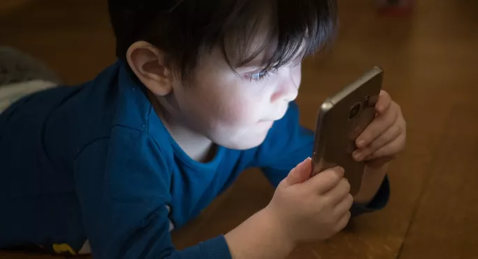 Boy On Phone