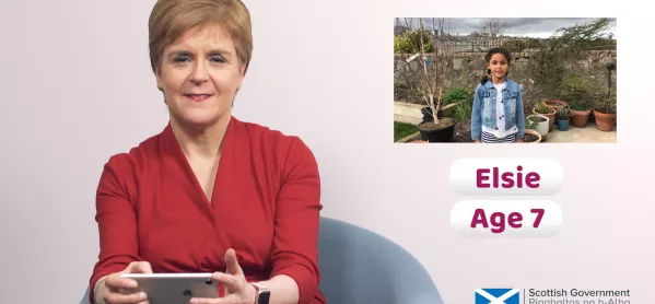Watch: First Minister Nicola Sturgeon Answers Children's Questions About Coronavirus
