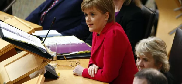 Nicola Sturgeon At First Minister's Questions