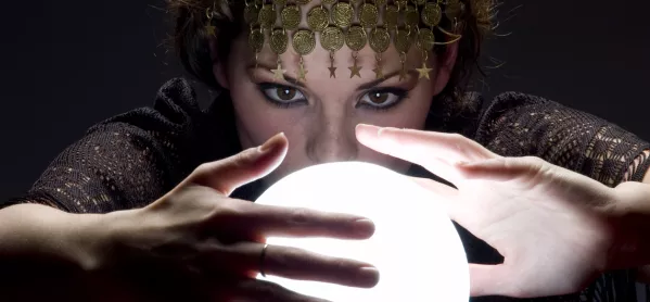 Fortune Teller, With Crystal Ball