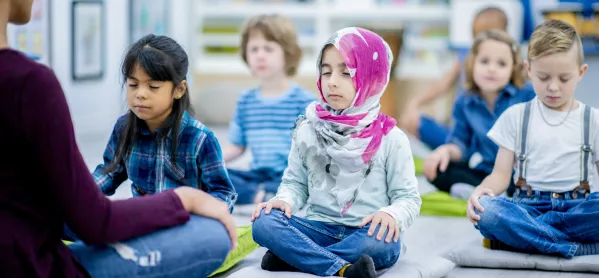 Children Practising Mindfulness