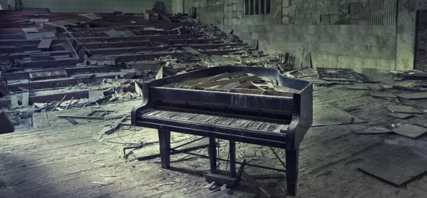 Abandoned Piano
