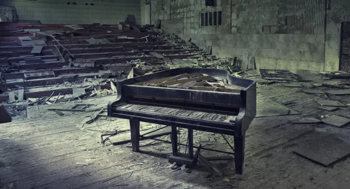 Abandoned Piano