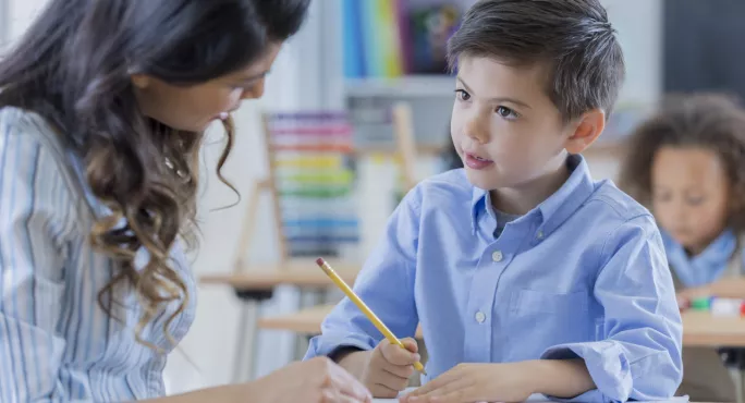 Pupil Doing Schoolwork