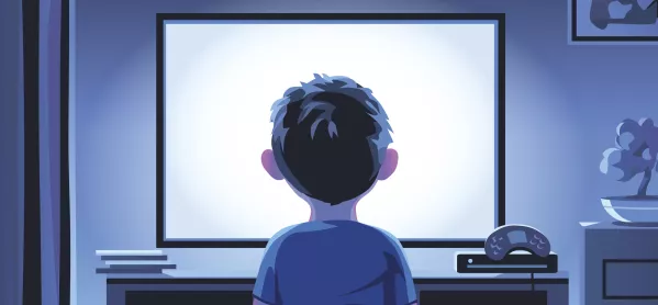 Child Watching Television