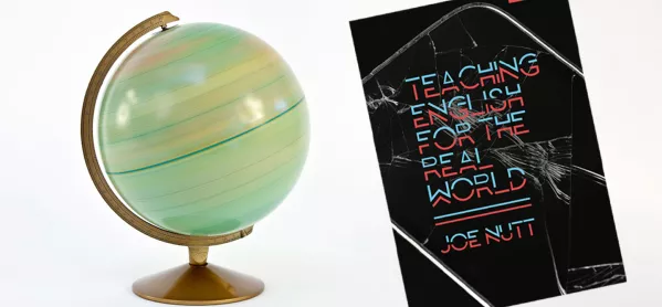 A Globe Next To Joe Nutt's Teaching English For The Real World