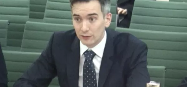 Luke Tryl Of Ofsted Addressing The Commons Women & Equalities Select Committee.