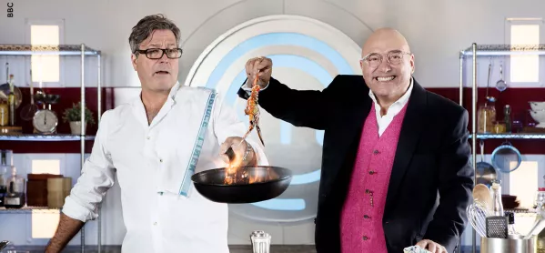 Picture Of The Two Judges On Masterchef