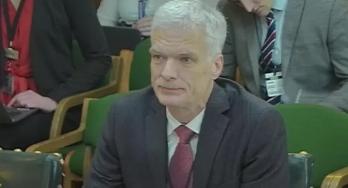 Andreas Schleicher Giving Evidence To The Commons Education Select Committee About The Fourth Industrial Revolution.