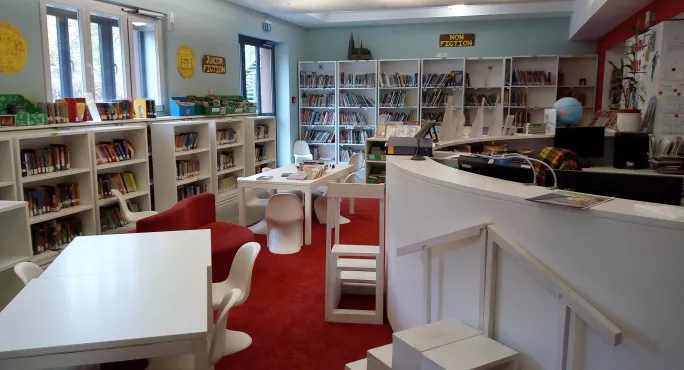 Coronavirus: How The School Library At Berlin Brandenburg International School Has Been Coping With The New Ways Of Working (photo By Marc Titze)