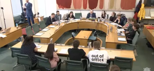 Young People With Send At Education Select Committee