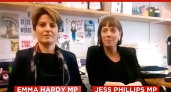 Labour Mps Emma Hardy & Jess Phillips Have Made A Video Raising Awareness About New Safeguarding Guidance