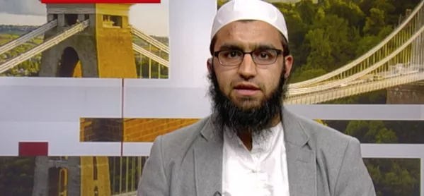 Abdullah Patel Pictured At The Bbc Studio Questioning Tory ;arty Leadership Hopefuls