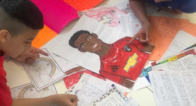 Free School Meals: Manchester United Footballer Marcus Rashford Has Thanked A School For Naming A Room In His Honour After His Successful Campaign On Free School Meals