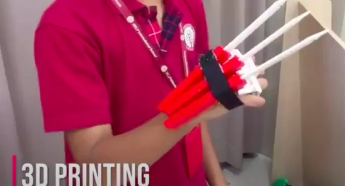 Creativity: A 3d-printed Wolverine Claw - One Primary School Pupil's 'passion Project'