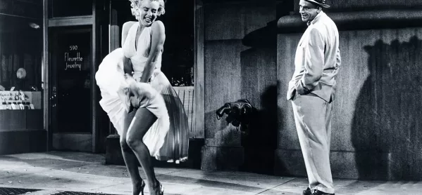 Still Of Marilyn Monroe, From The Seven-year Itch