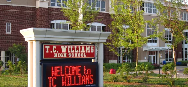 T.c Williams High School Credit: Alexandria City Public School