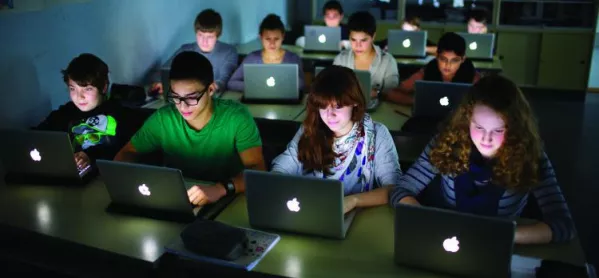 Digital Skills: Student At Computer